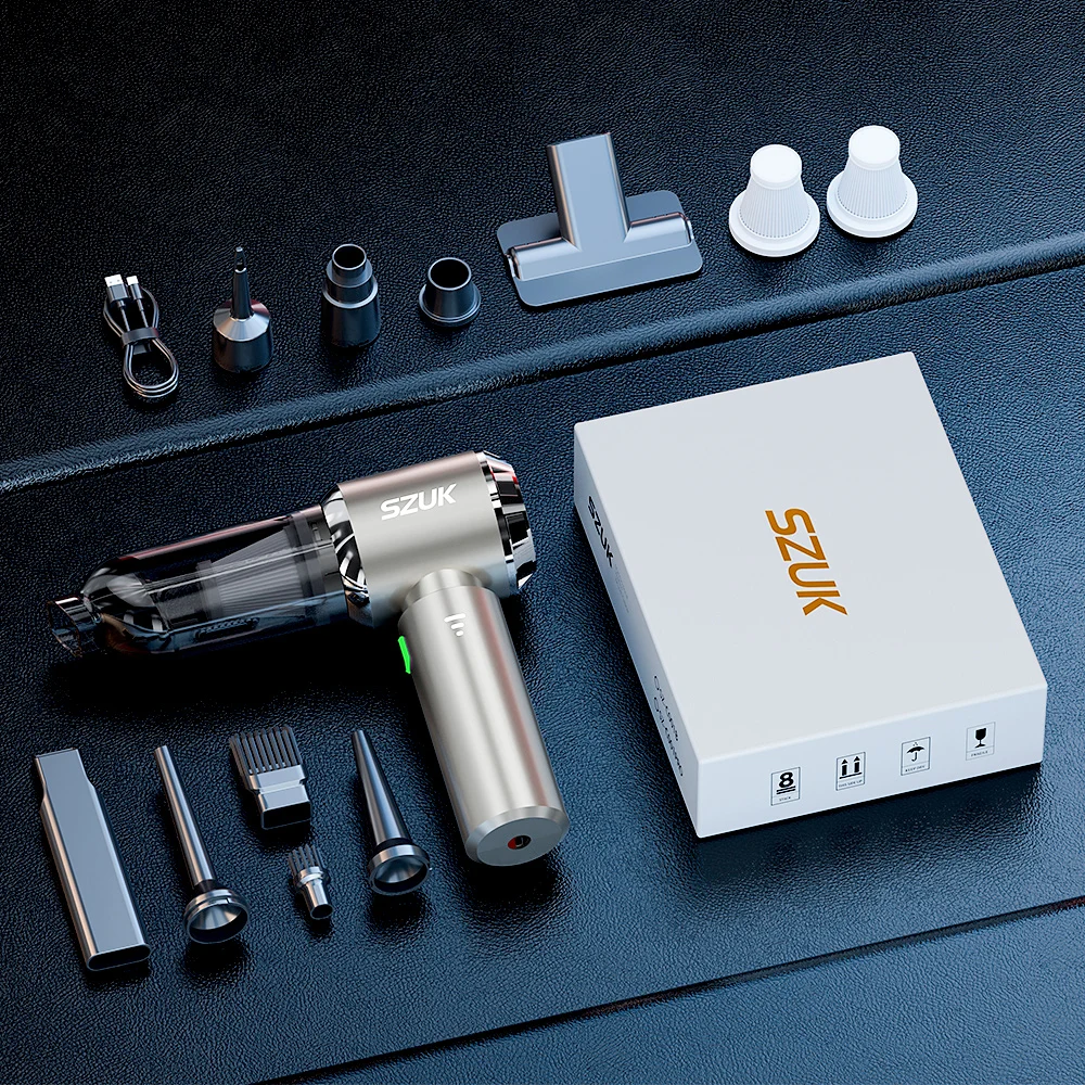 SZUK 985000Pa Car Vacuum Cleaner Powerful Suction Wireless Vacuum Cleaner Handheld Portable Cleaner Mini Vacuum Cleaner for Car - Image 9