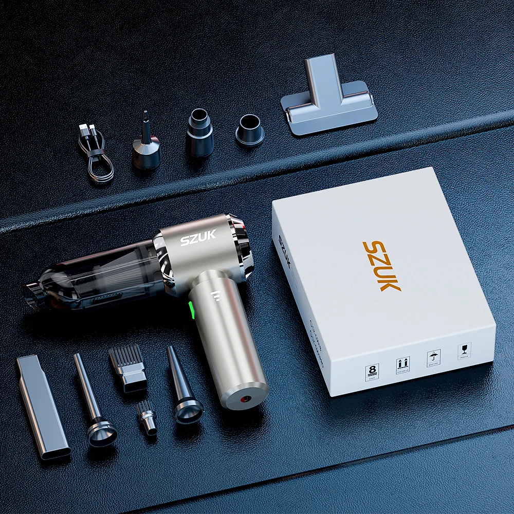 SZUK 985000Pa Car Vacuum Cleaner Powerful Suction Wireless Vacuum Cleaner Handheld Portable Cleaner Mini Vacuum Cleaner for Car - Image 13