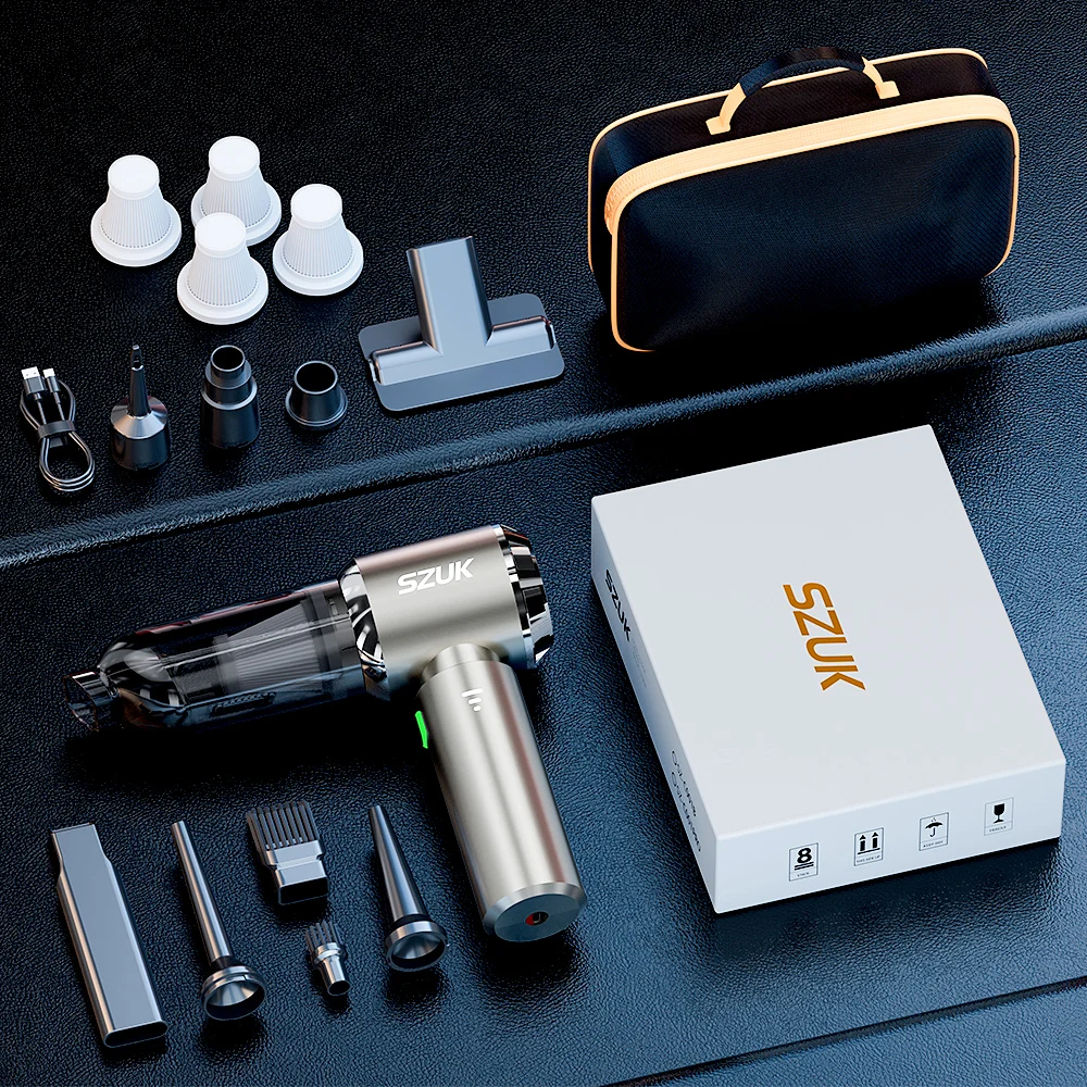 SZUK 985000Pa Car Vacuum Cleaner Powerful Suction Wireless Vacuum Cleaner Handheld Portable Cleaner Mini Vacuum Cleaner for Car - Image 11