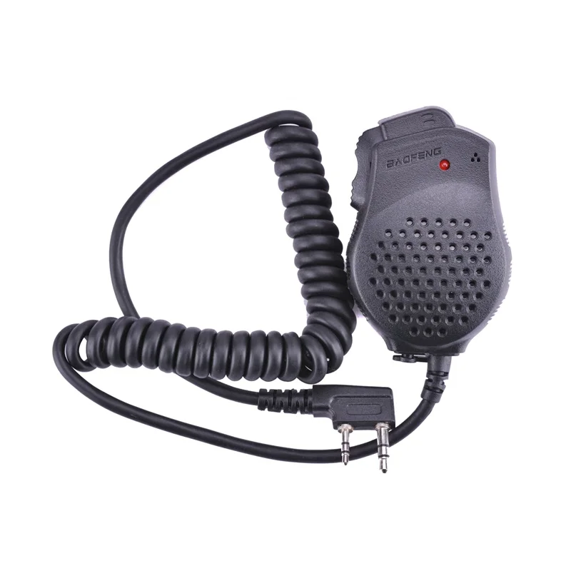 Dual PTT Microphone K Port Two Way Radio Mic Speaker For Baofeng UV-82 Pofung UV 82 UV-8D UV-82HP Walkie Talkie Accessories - Image 7