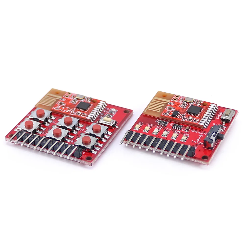 2.4G 2.5G Wireless Switch Remote Kit 6 Channel Transmitter Receiver Module Without Programming for DIY Onboard Pair Button - Image 3