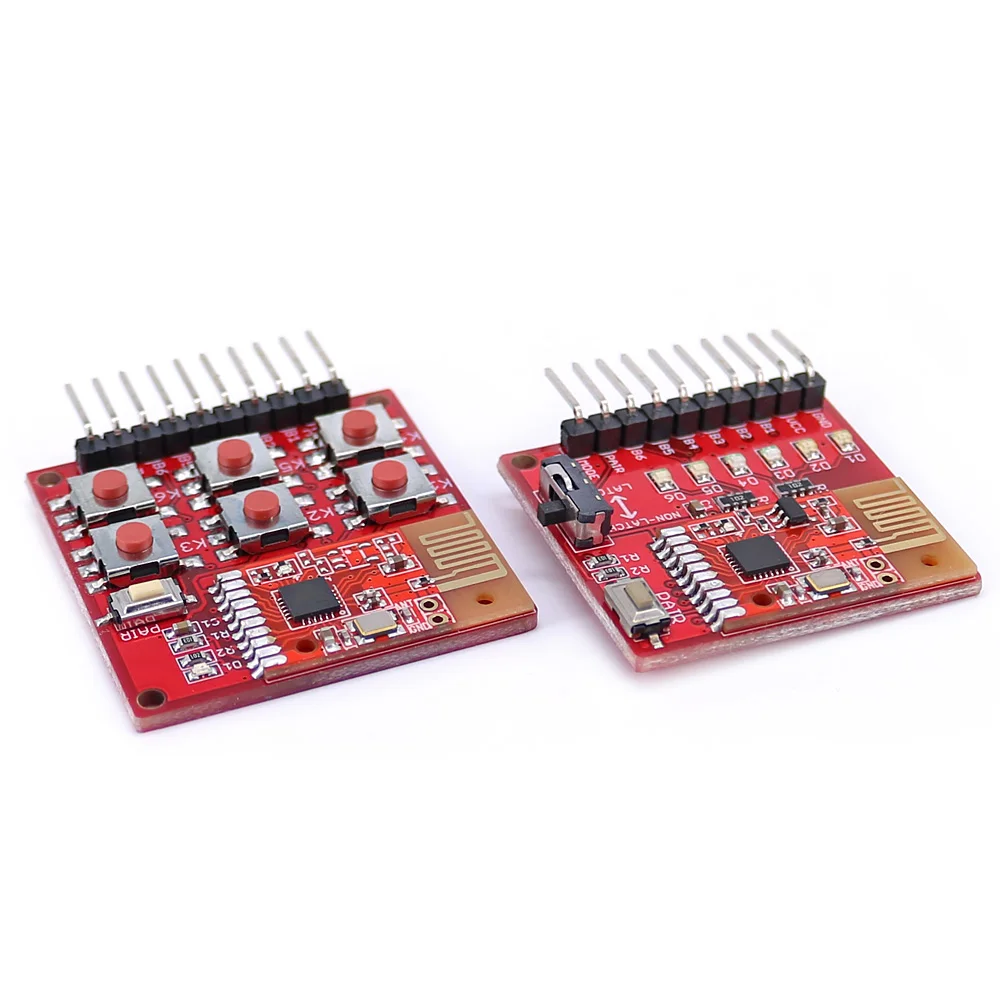 2.4G 2.5G Wireless Switch Remote Kit 6 Channel Transmitter Receiver Module Without Programming for DIY Onboard Pair Button - Image 4