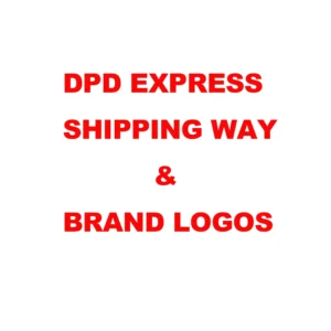 Wheels Rim with DPD Shipping Way, Add Brand Logo