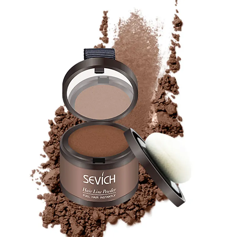 Sevich Hairline Powder 4g Hairline Shadow Powder Makeup Hair Concealer Natural Cover Unisex Hair Loss Product - Image 5