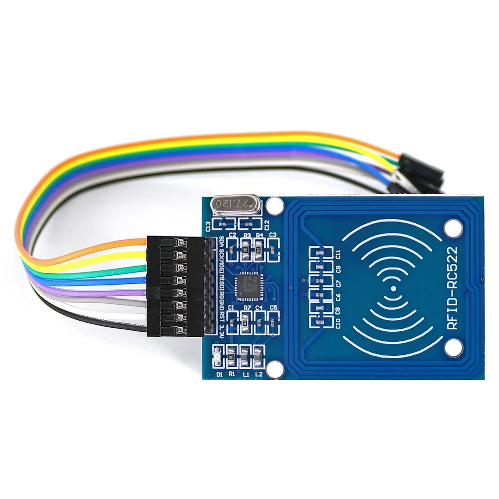 OPEN-SMART RC522 RFID Card Reader Module Kit with 8P Cable with S50 Card / Keychain for Arduino - Image 3