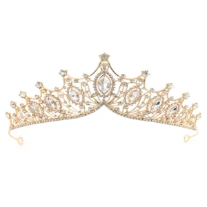 Queen Crowns for Women Pageant Crown with Combs Princess Crown for Girls Crystal Rhinestones Tiara Headband Tiara Comb Tiara