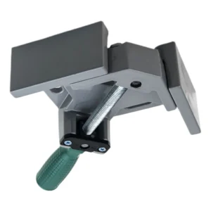 Aluminum Alloy Wood Working Jigs, 90 Degrees Angle Clamp, Single Handle, Adjustable Swing Jaw for Welding Woodworking, Photo Fra