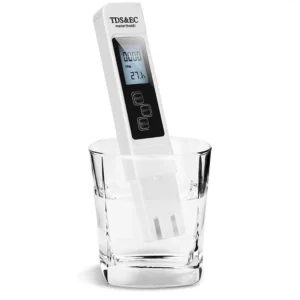1PC Digital Water Quality Tester TDS EC Meter Range 0 to 9990 Multifunctional Water Purity Temperature TEMP PPM Tester 2025
