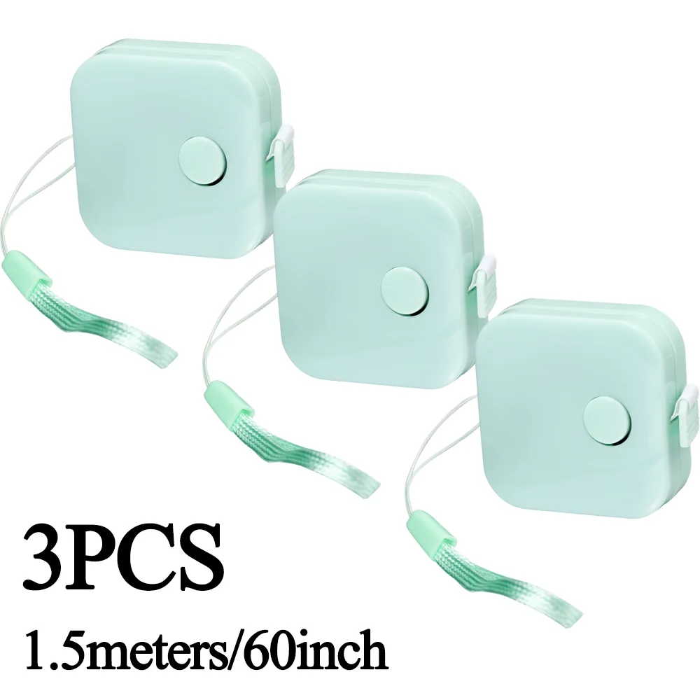 1.5M Portable Tape Measure Small Jewelry measurement Ruler for Weight Loss Medical Body Measurement Tailor Measure Clothes Waist - Image 16