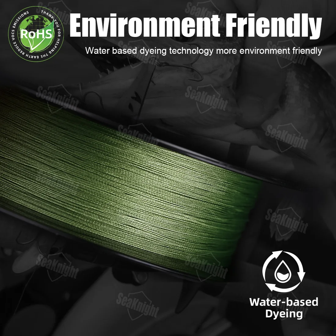 SeaKnight Brand W8 II Series 8 Strands Fishing Line Advanced Wide Angle Technology Braided PE Line Freshwater Saltwater Fishing - Image 6