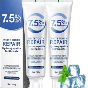 120g Whitening Toothpaste Hydroxyapatite Protect Gum Health Remove Plaque Stains Fresh Bad Breath Deep Clean Brightening Tooth