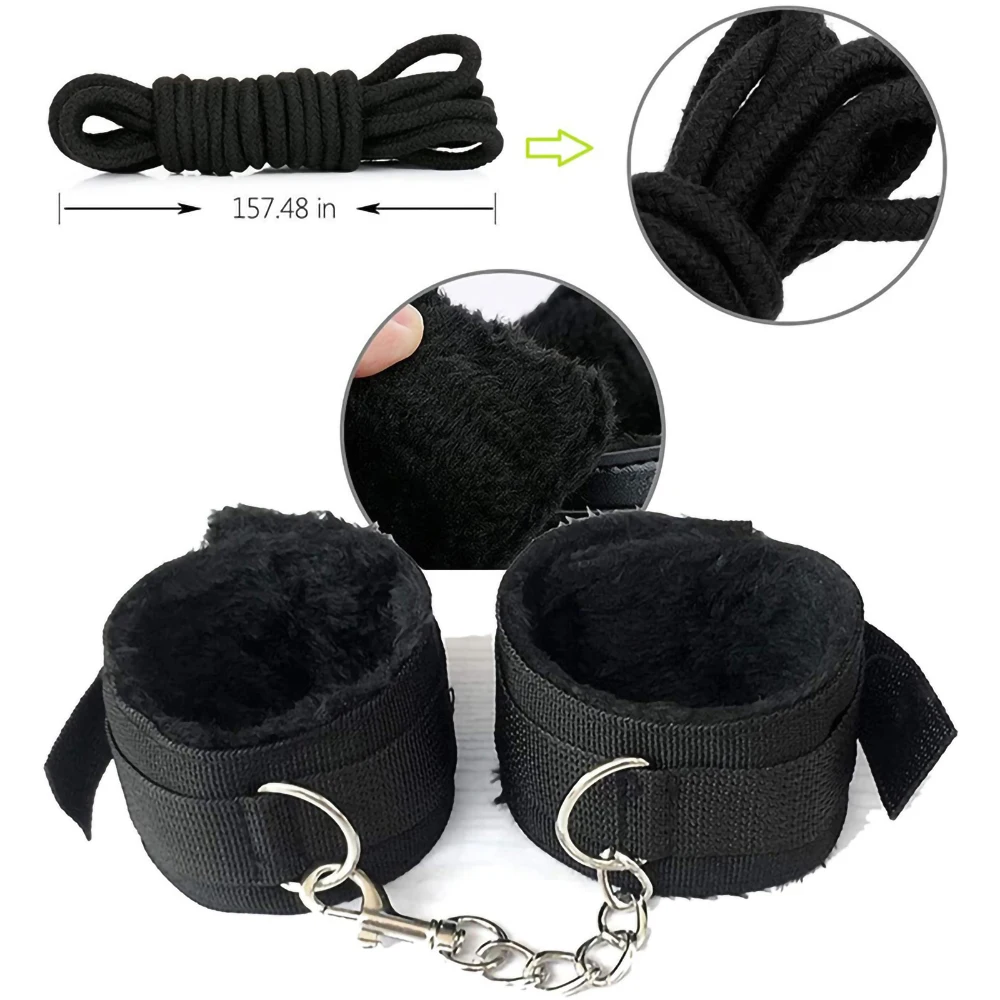 Sex toys for women BDSM sexual couples kit erotic accessories handcuffs for session Anal plug sex game Adult Sexy Toys sexyshop - Image 4