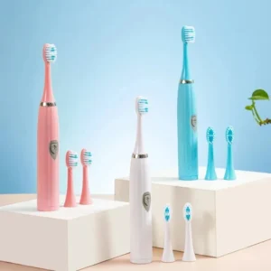 Electric Toothbrush for Adults Soft DuPont Bristle Portable Battery Endurance IPX6 Waterproof Intelligent Effective Oral Care