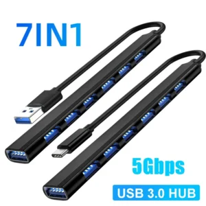 USB HUB USB C Type C HUB USB 3.0 2.0 Adapter Multi Splitter High Speed 5Gbps For PC Macbook Docking Station Computer Accessories