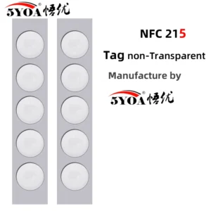 50pcs 30pcs 10pcs Ntag213 Ntag215 NFC Tags NFC Sticker 13.56 MHZ 540Bytes RFID NFC Tag Stickers Adhesive Labels for NFC Phones