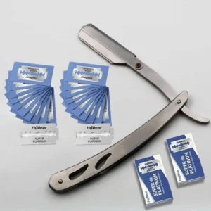 Men's razors, hand scrapers, shavers, old-fashioned razors, razors, razors, barbershops for shaving hair.