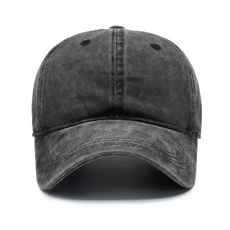 Bare Board Washed Baseball Cap Outdoor Naked Travel Sunshade Hat Women's Tide Hat - Image 2