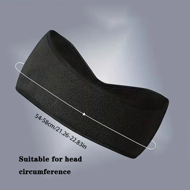 1Pcs Polar fleece Ear Warmer Muff Winter Headband Ear Muffs Headband for Men Women Running Skiing Outdoor Sports - Image 2