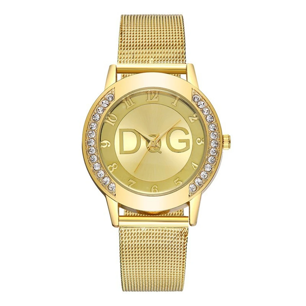 Luxury 2025 Women's watches With Diamonds Simple Digital Design Ladies' Quartz Watch Casual Gold Mesh Belt Women Clock Strap - Image 9