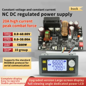 DC 6-70V XY6020L Numerical Control Step Down Stabilized Power Supply Constant Voltage Current Buck Converter Module