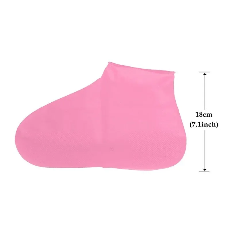Waterproof Shoe Covers Silicone Anti-Slip Rain Boots Unisex Sneakers Protector for Outdoor Rainy Day Reusable Rain Shoe Cover - Image 15