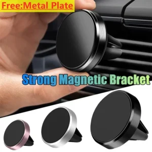 Magnetic Phone Holder in Car Stand Magnet Cellphone Bracket Car Magnetic Holder for Phone for iPhone 15 14 13 12 Huawei Xiaomi