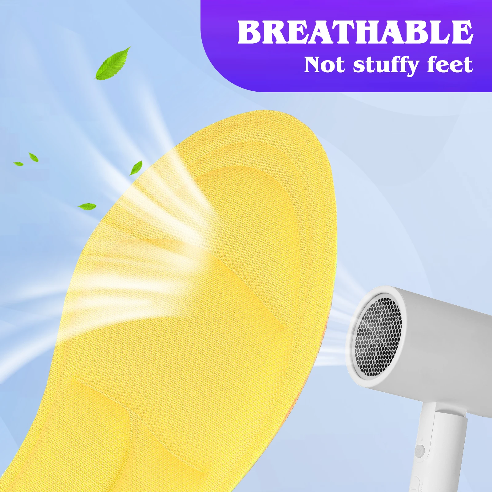 5D Shoe Insoles Adjustable Wear-Resistant Insoles Women Men Breathable Running Sports Insoles Memory Foam Soft Insoles - Image 5