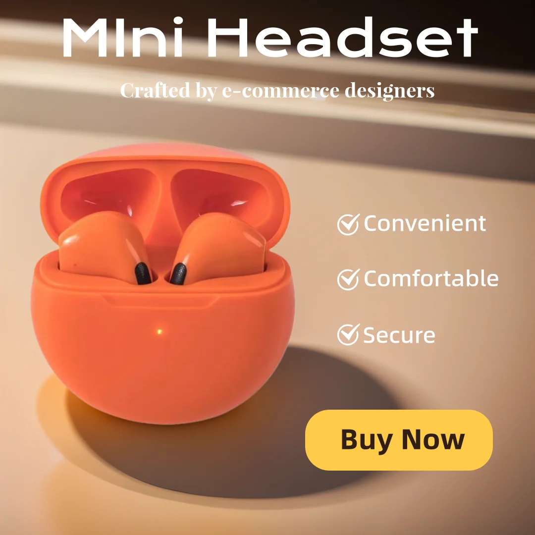 TWS Bluetooth Earphones Wireless Bluetooth Headset Noise Cancelling Earbuds with Mic Wireless Headphones - Image 5