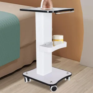 Salon Table Trolley Beauty Rolling Cart Spa Organizer Cart Storage Trolley Equipment Holder Load 15kg/33lbs