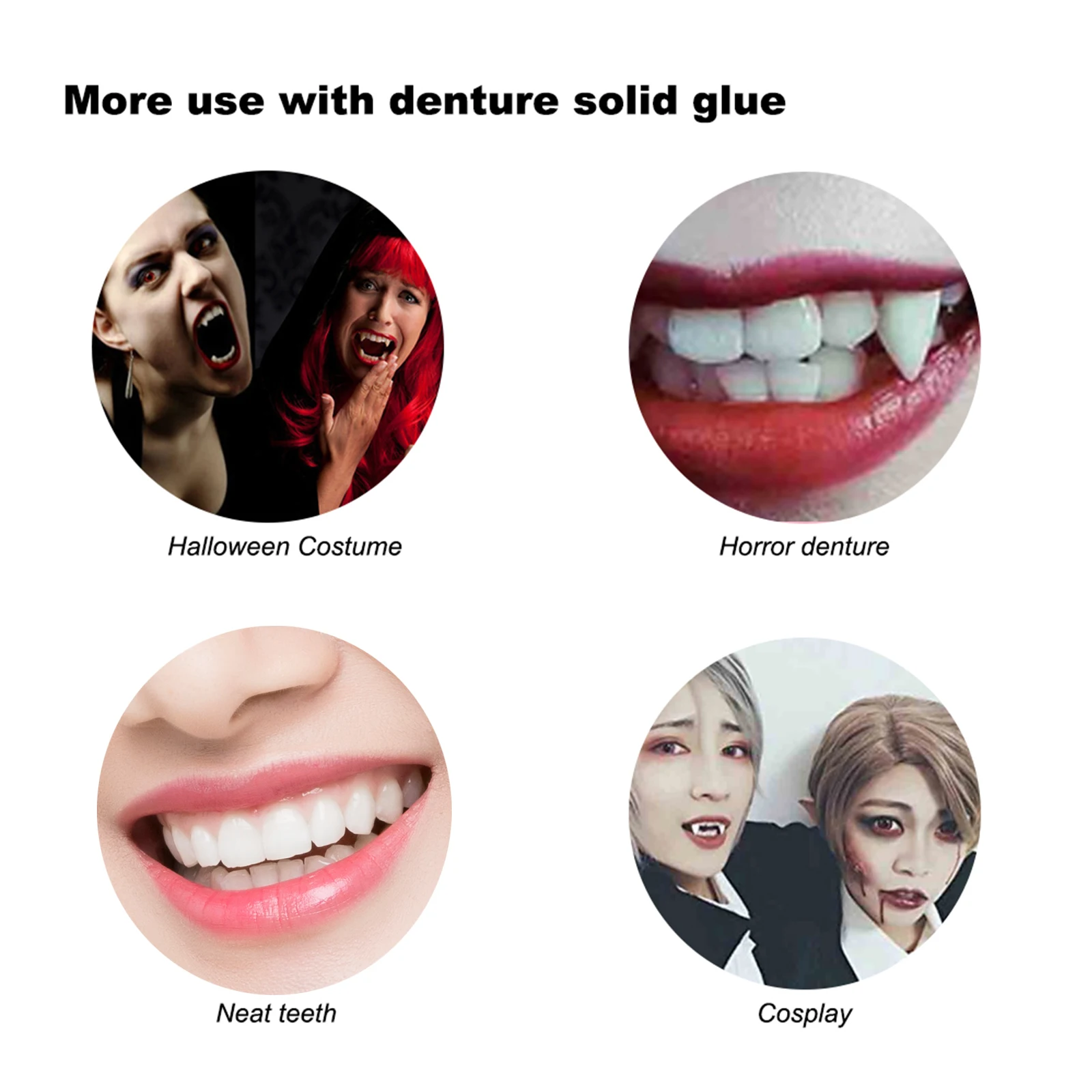 Temporary Teeth Repair Falseteeth Glue Resin Tooth Repair Glue Teeth Gaps Filling False Teeth Solid Glue Safety Dental Supplies - Image 4