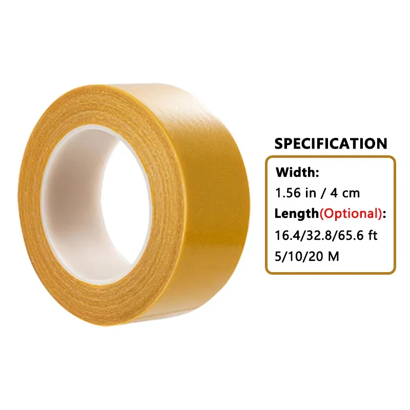 Super Thin Strong Fixation Double Sided Adhesive Tape Heavy Duty Translucent Mesh Waterproof Traceless Powerful Grid Carpet Tape - Image 8