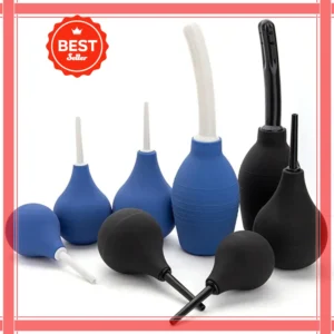 Medical Enema Rectal Shower Large Capacity Enema Ball Syringe System Anus Cleaner Tip Nozzle Plug Colon Enema Anal