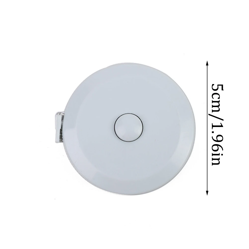 1PC/15PCS 1.5m Small Tape Measure Portable Student Soft Leather Three Measurement Clothes Automatic Recycling - Image 5