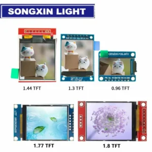 TFT Display 0.96/1.3/1.44/1.8/2.4/2.8/3.5 Inch Color Full LCD Module Screen ST7735 ILI9341 Driver SPI for Pc Cabinet Interface