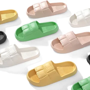 2025 Women Soft Sole Cloud Slippers Thick Platform Indoor Outdoor Beach Sandals Summer EVA Non Slip Flip Flops