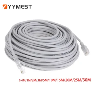 Cable Ethernet De Alta Velocidad Cat5e RJ45 Cable De Red LAN Enrutador De Ordenador Patch Cord,0.4M/1M/2M/3M/5M/10M/15M/20M/25M