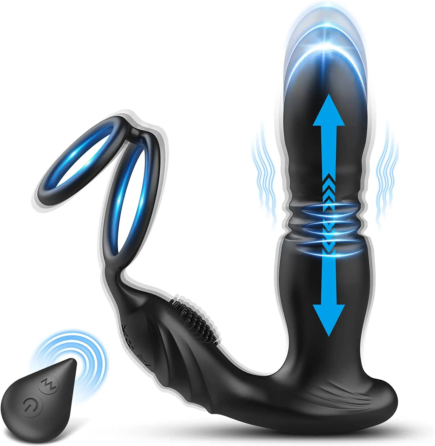 Telescopic Vibrating Butt Plug Anal Vibrator Wireless Remote Sex Toys for Women Ass Anal Dildo Prostate Massager Men Buttplug - Image 6