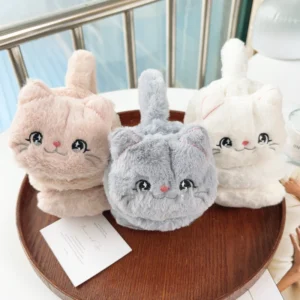 Cartoon Rabbit Winter Warm Earmuffs for Children Girls Plush Thick Soft Ear Cover Ear Protection Warmth Ear Muffs for Women Kids