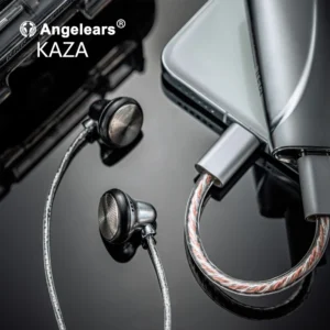 Angelears KAZA 15mm Dynamic Driver Flat In-ear Earphones High-Quality Sound Comfortable Wearing Wired earbuds