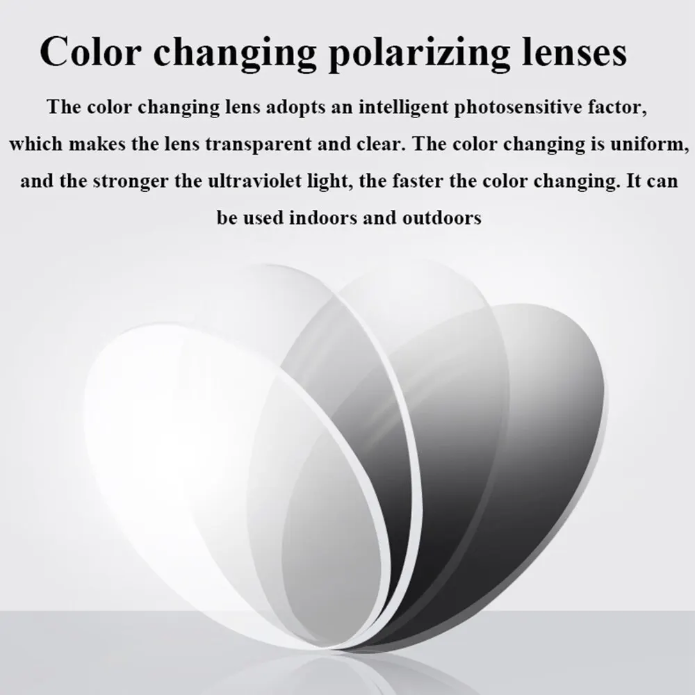 Photochromic Sunglasses Men Polarized Driving Chameleon Glasses Male Change Color Sun Glasses Day Night Vision Driver Eyewear - Image 3