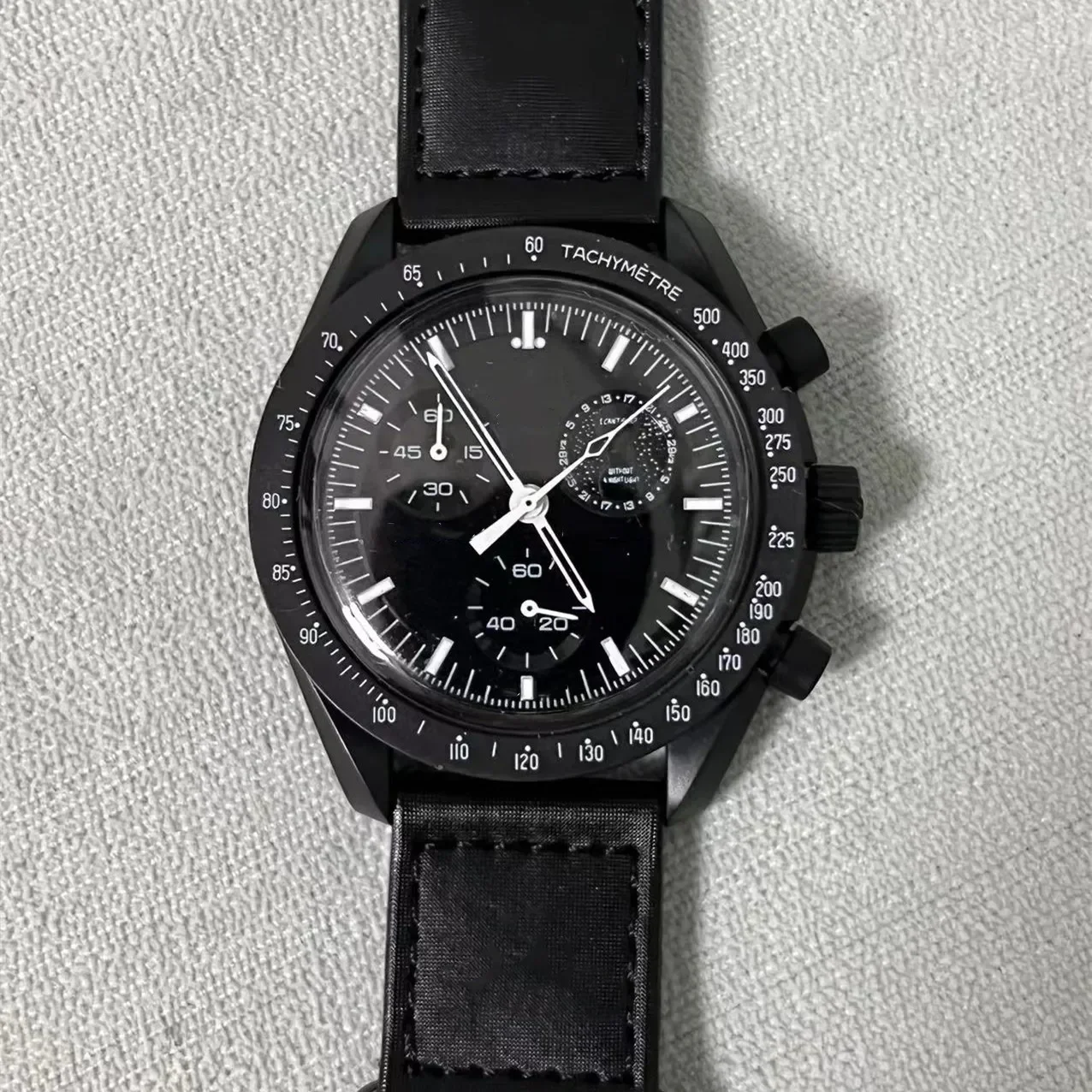 2025 Newest High Quality Wantch Men's and Women's Moon Mercury Quartz Chronograph Watch Celestial Galaxy Dial 6-Hand Hot Sale - Image 15