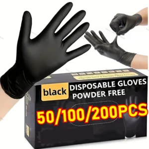 Gloves Disposable Nitrile Black Xl Latex Gloves Pvc Gloves Housework Cleaning Car Industry Gardening Cooking Tools