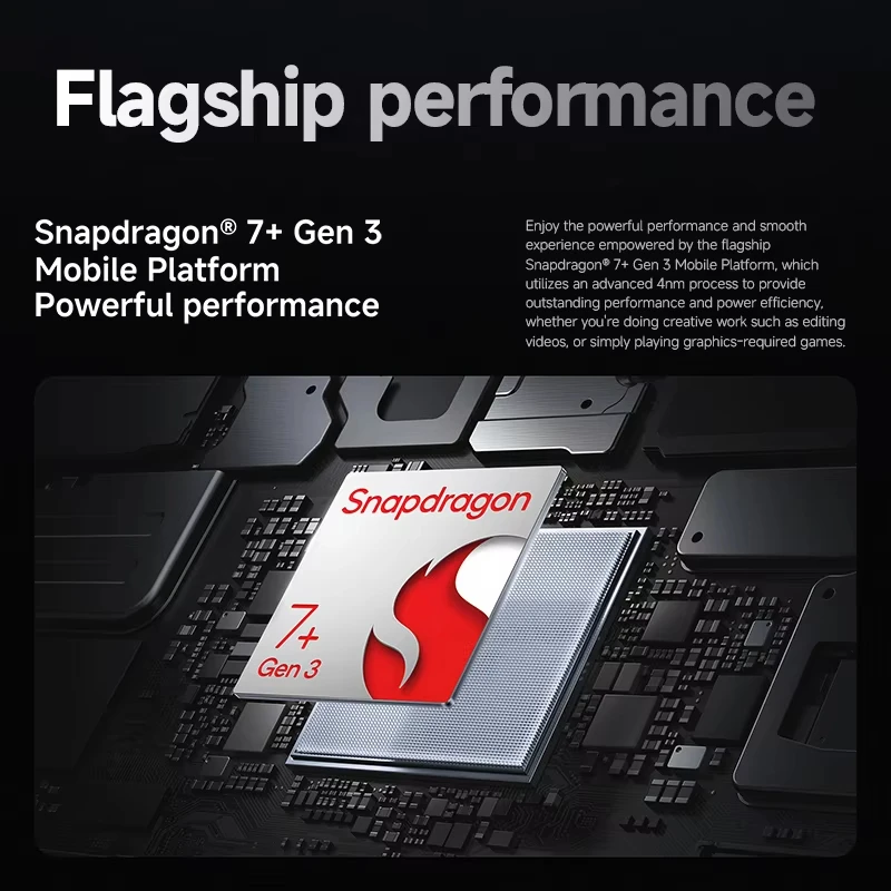 Global Version Xiaomi Pad 7 Snapdragon 7+ Gen 3 Octa-core CPU Tablet 8850mAh 13MP Camera 11.2" 3.2K Display 144Hz 45W Charging - Image 3