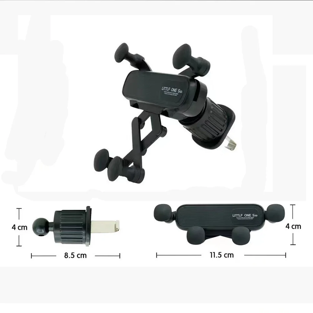 High Quality Durable Car Phone Holder Air Vent Car Mount Hands Free Cell Phone Automobile Clamp Cradles for All Phones - Image 6