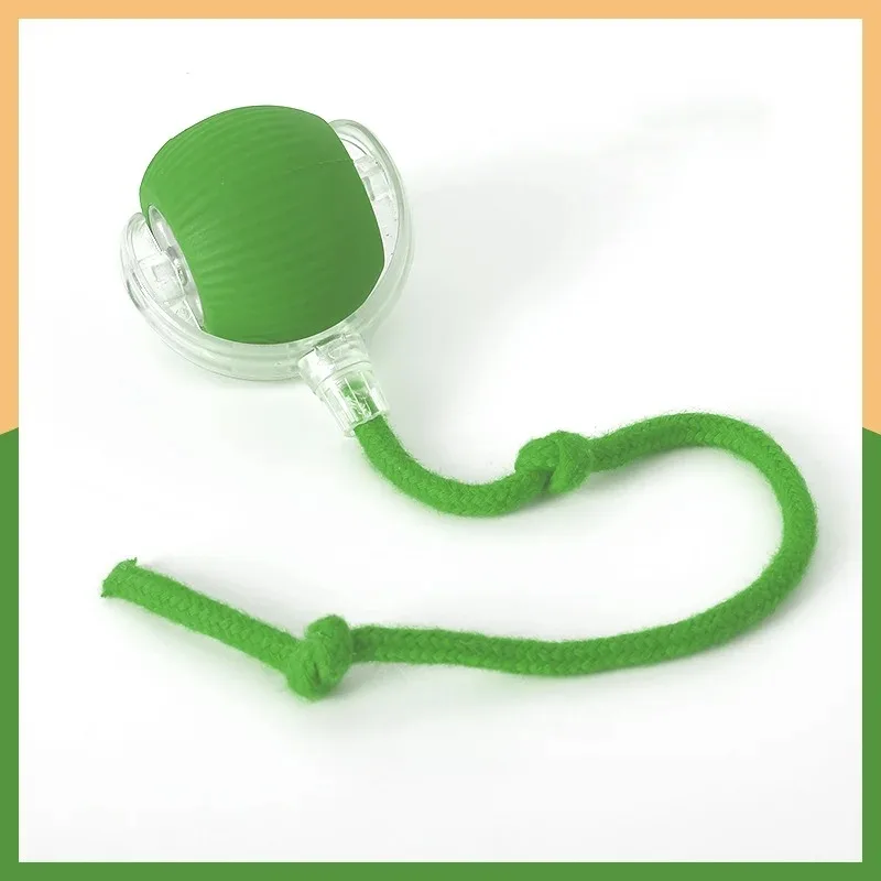 Smart Cat Toys Automatic Rolling Ball Fake Tail Rechargeable Electric Pet Interactive Toy Dog Cat Training Imitate Mouse Tail - Image 8