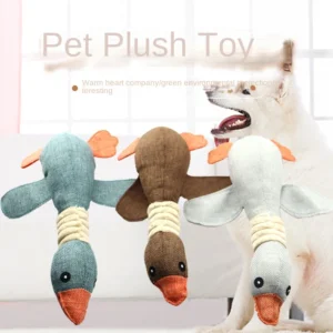 New Pet Toys, Wild Goose, Sound-Resistant, Bite-Resistant, Teeth-Cleaning, Dog and Cat Pet Supplies