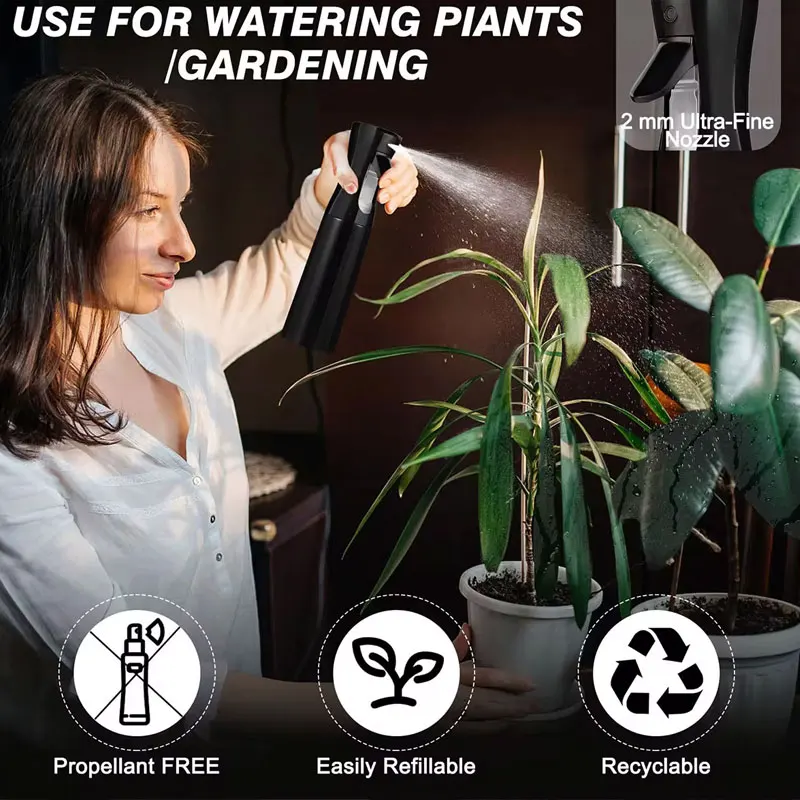 【Hot sales】Hair Salon Hair Spray Bottle Water Bottle Hair High Pressure Sprayer Continuous Atomization Water Flower - Image 5