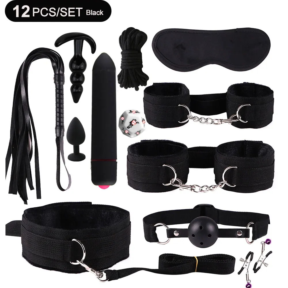 Sex toys for women BDSM sexual couples kit erotic accessories handcuffs for session Anal plug sex game Adult Sexy Toys sexyshop - Image 18