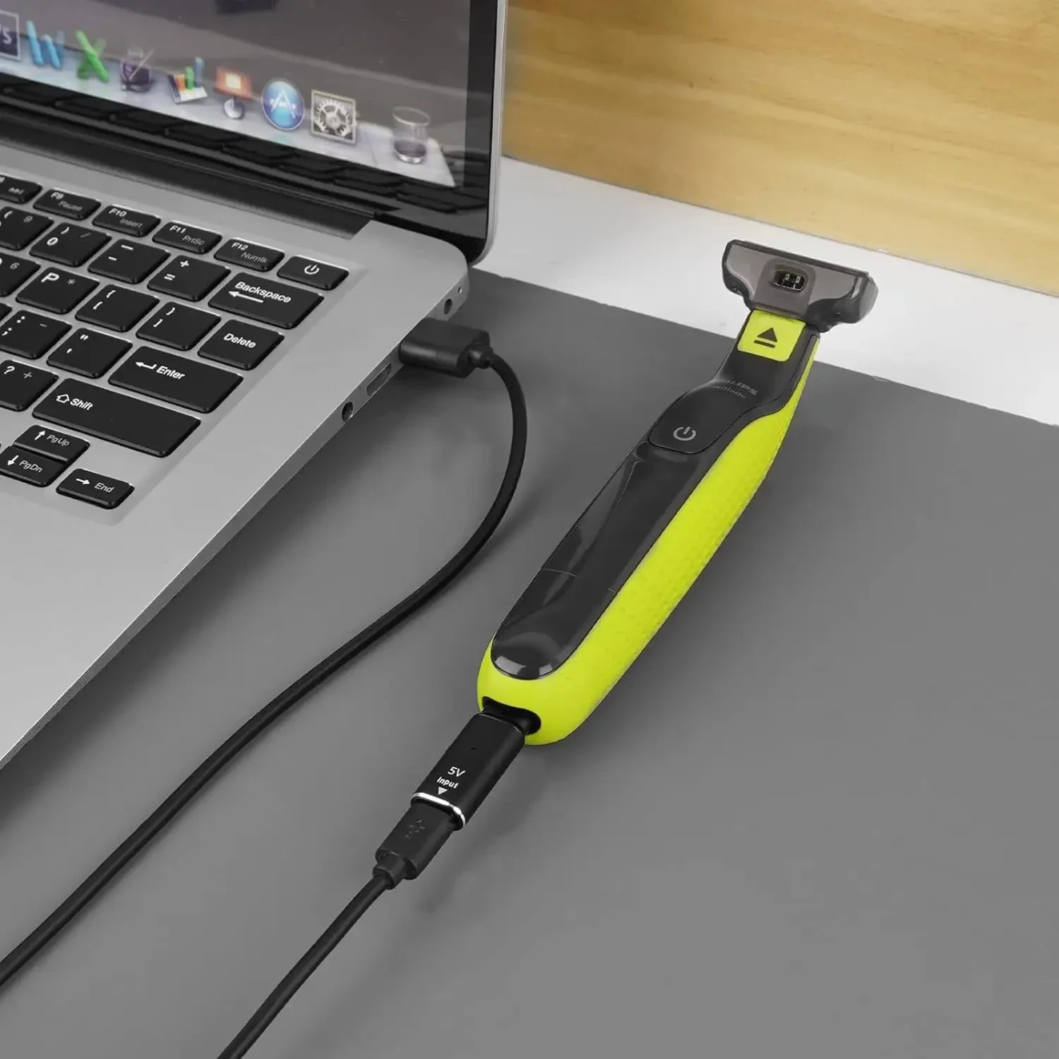 5V Type-C Shaver Adapter Charger Converter Compatible with Philips One Blade QP2724 QP2834 QP4530 QP1924 QP1324 Shaver - Image 2