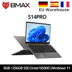 Bmax S14 Pro Intel N5000 8Gb Ram 256Gb Ssd Cpu 1920*1080 14 Inch Laptop Windows 11 Dual Notebook Wifi USB Laptop Pc